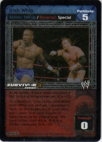 Irish Whip (SS3) Foil